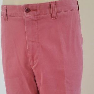 FINAL SALE Polo men's light red cotton chino pants 34